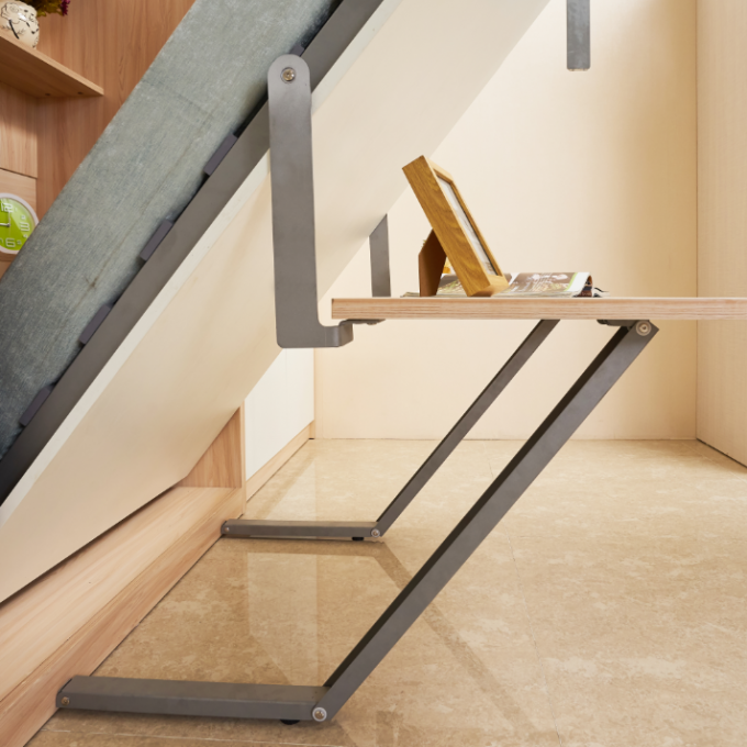 Vertical Mounted Double Bed with Desk Wall Mount Beds Truww